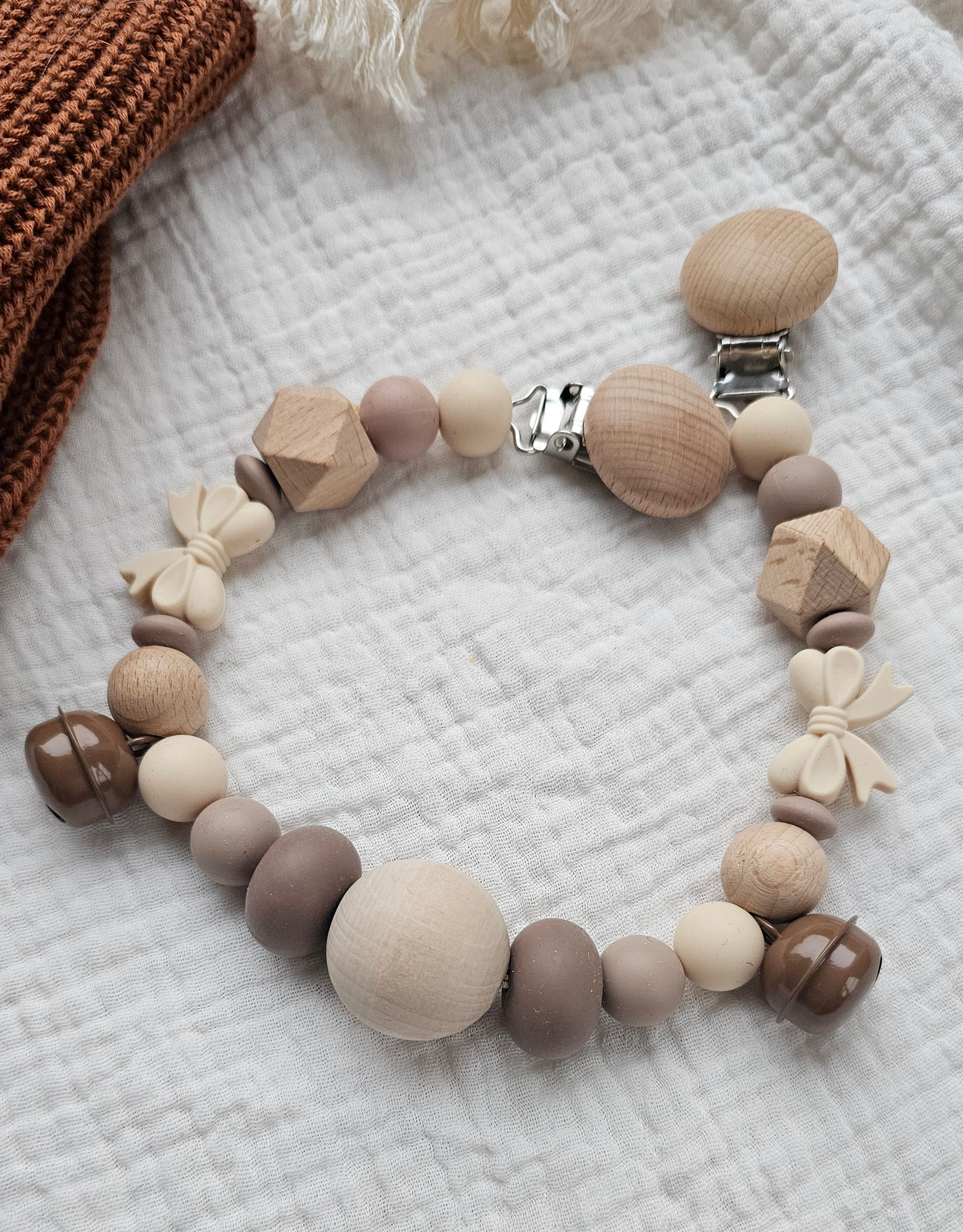 Wagenspanner beige/strik