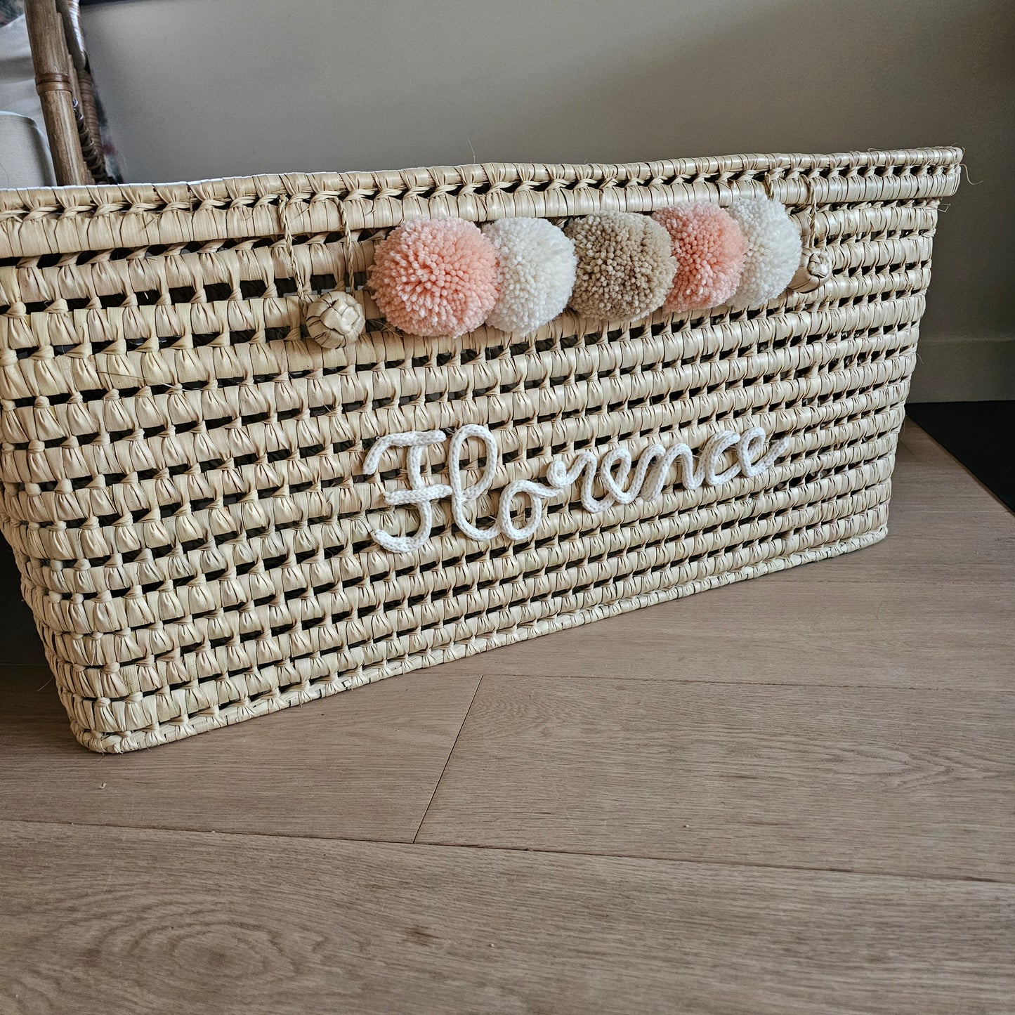 Koffer Filippa (beige-peach-wit)