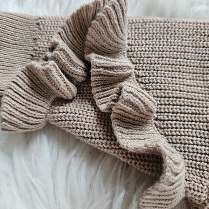 Sweater bloemetjes Beige/Wit 12 M