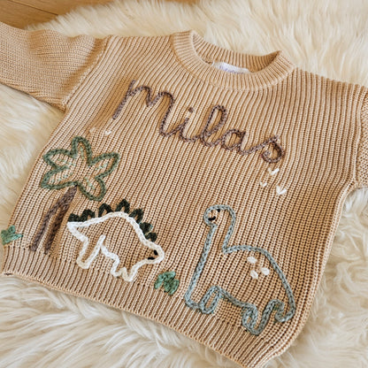 Sweater Dino +naam