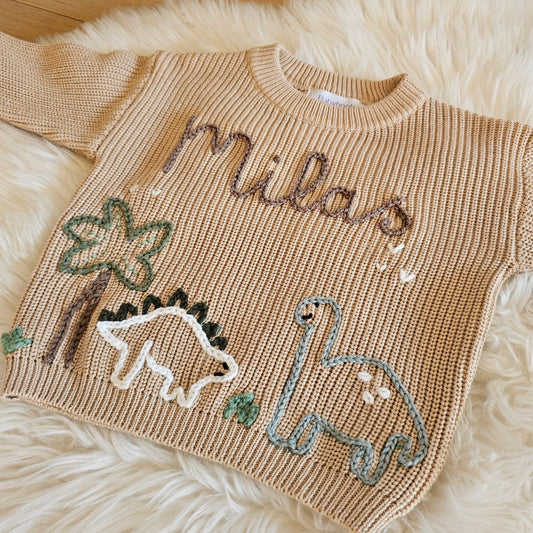 Sweater Dino +naam