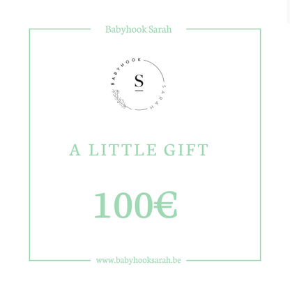 Babyhook Sarah cadeaubon