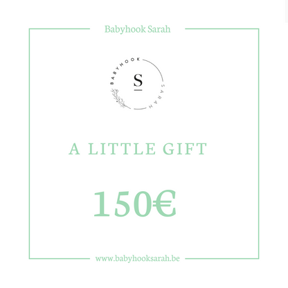 Babyhook Sarah cadeaubon