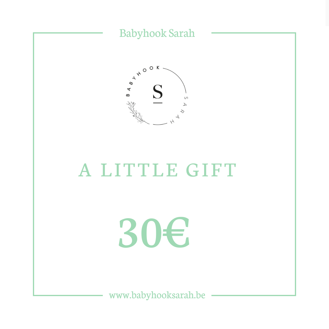 Babyhook Sarah cadeaubon