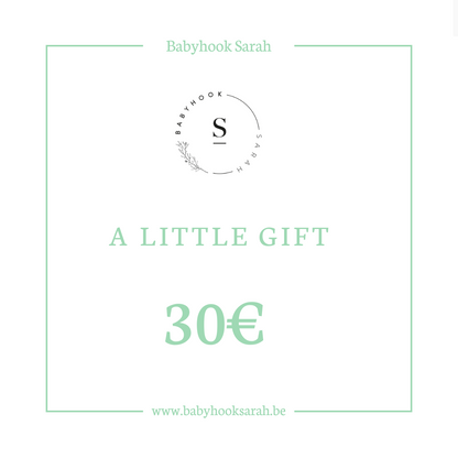 Babyhook Sarah cadeaubon