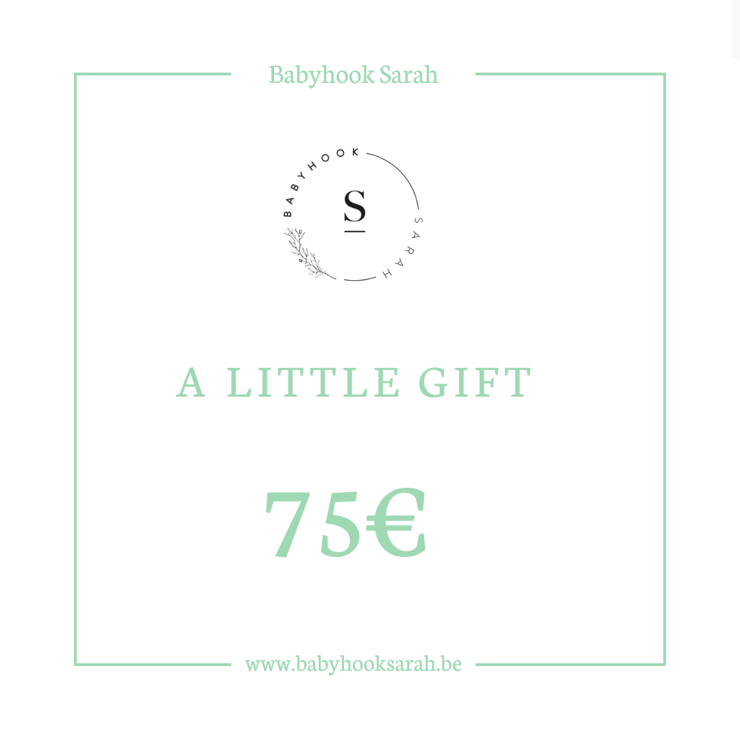 Babyhook Sarah cadeaubon