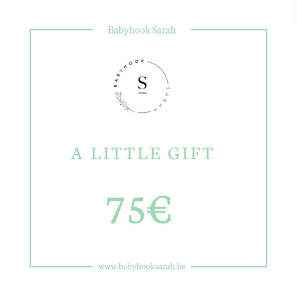 Babyhook Sarah cadeaubon