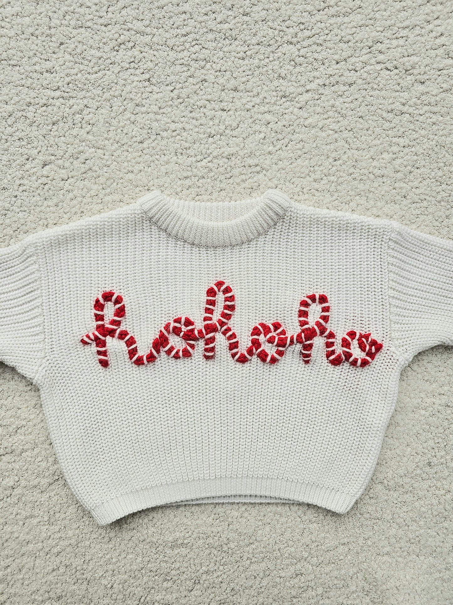 Kerstsweater: Candynaam