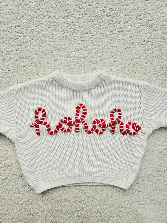 Kerstsweater: Candynaam