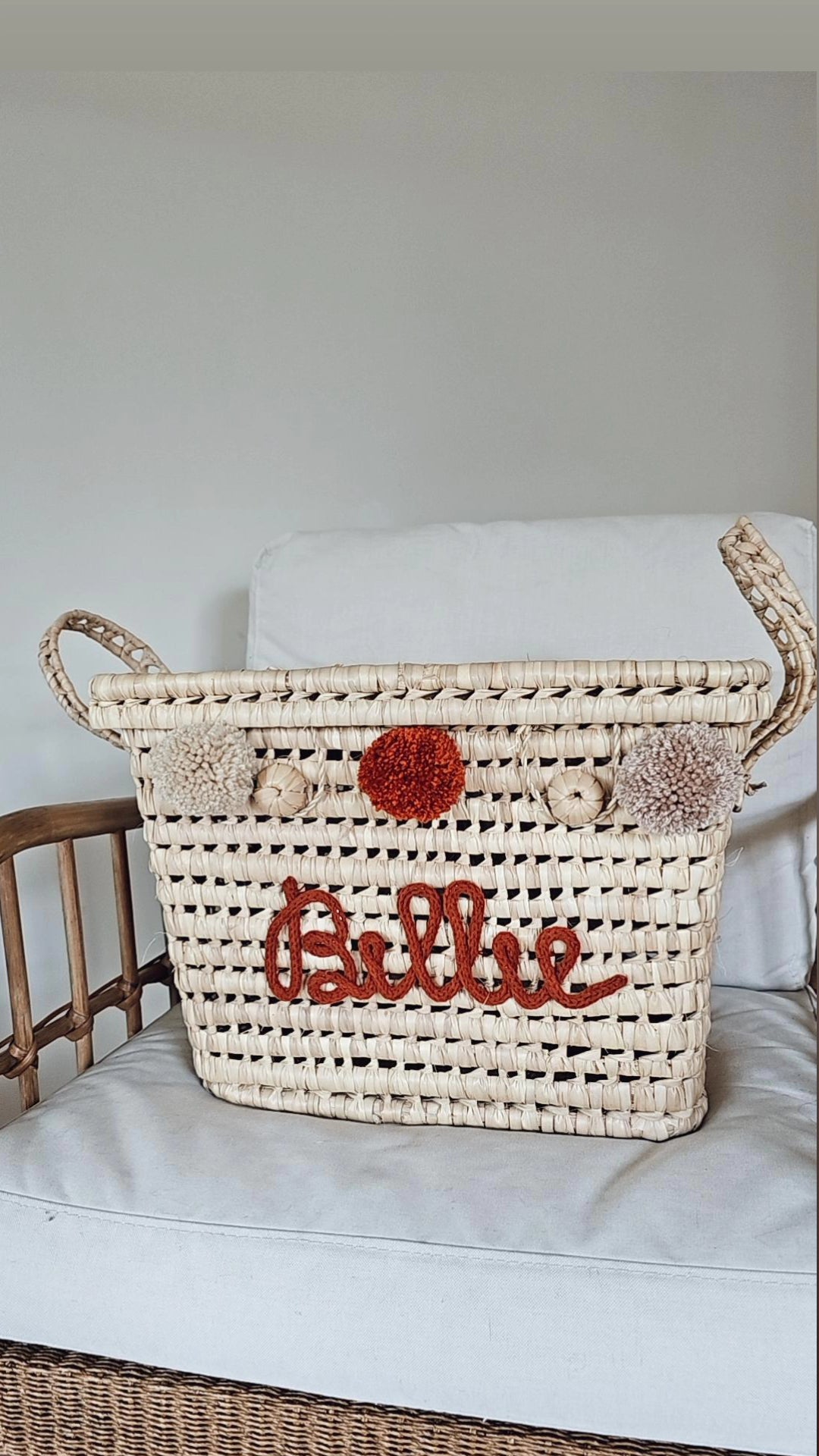 Koffer Billie (beige-roest-donkerbeige)