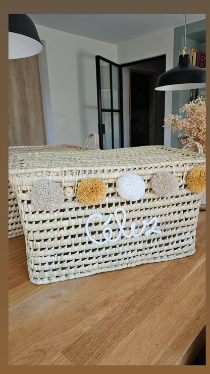 Koffer Celiz (beige-mosterdgeel-ecru)