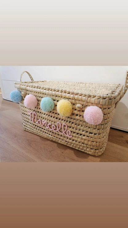 Koffer Marcelle (pastelkleuren)