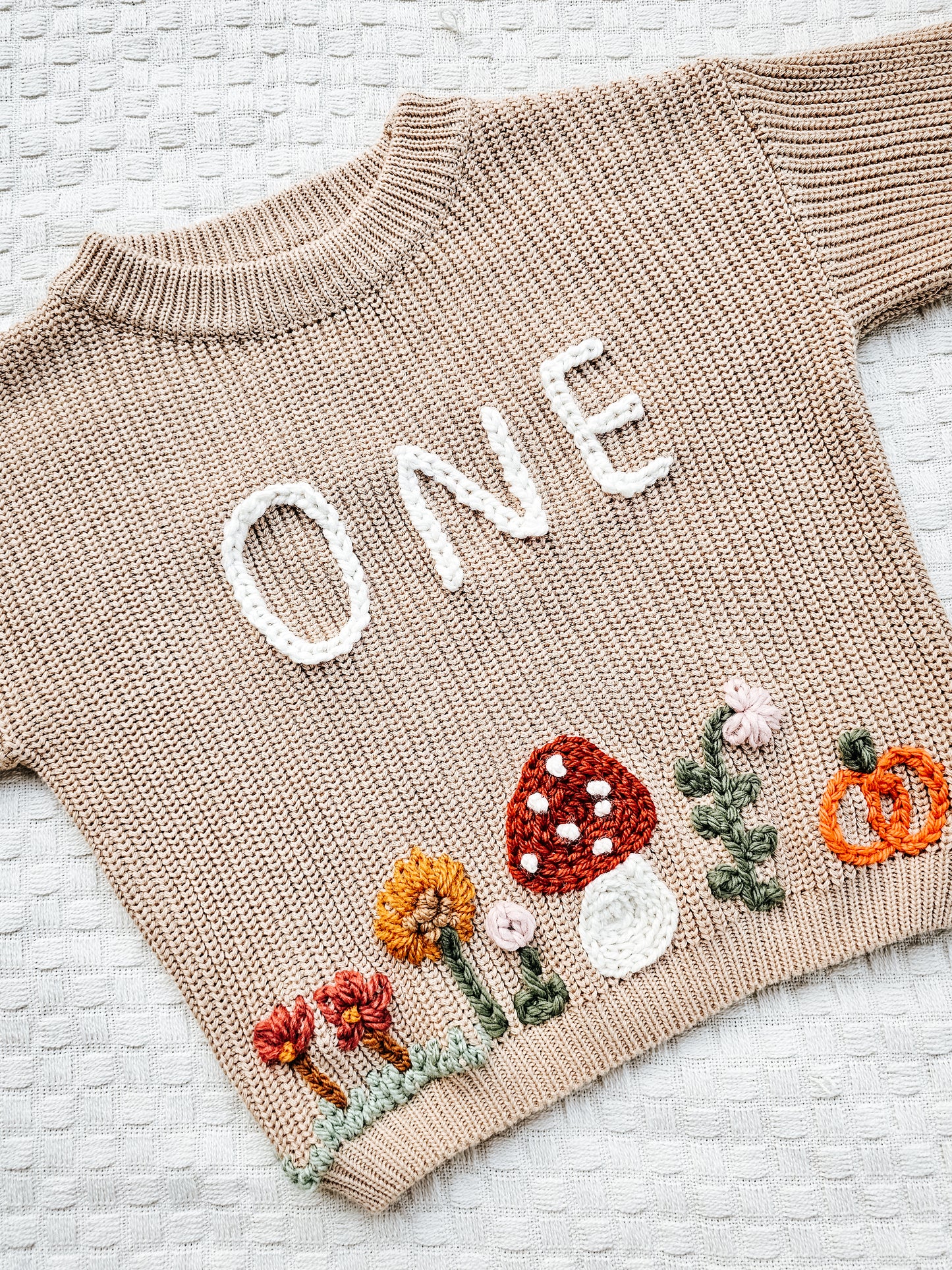 Sweater bos + naam