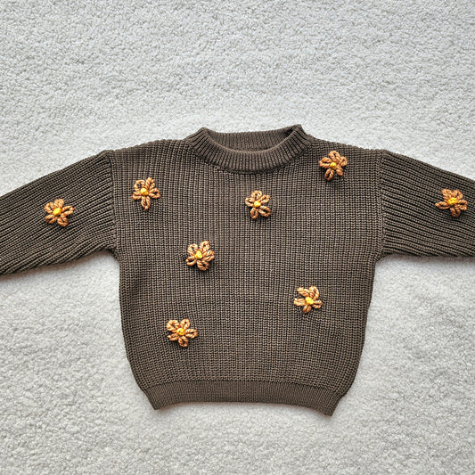 Sweater kaki 9M/12M