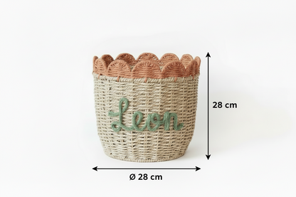 Ronde mand S Terracotta