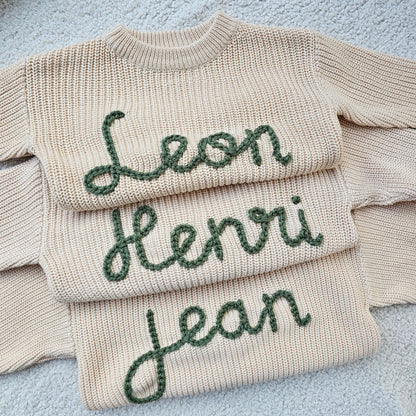 Sweater met naam