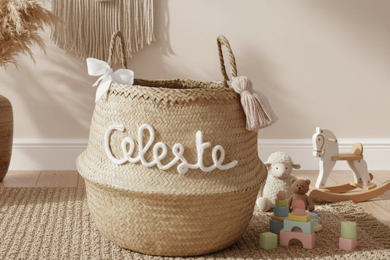 Ronde Mand Naturel Ecru/Beige