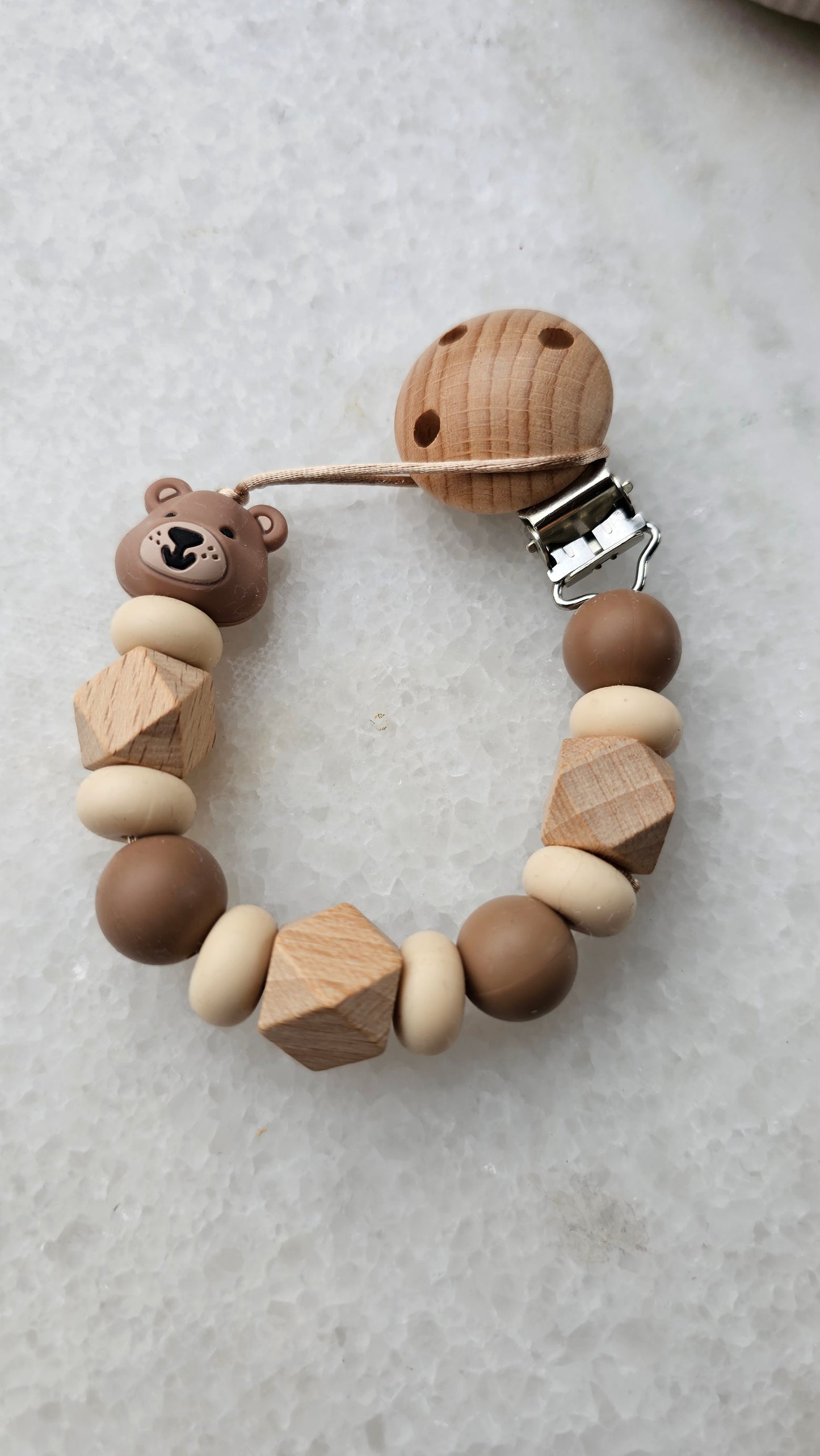 Speenkoord  Beer Donkerbruin