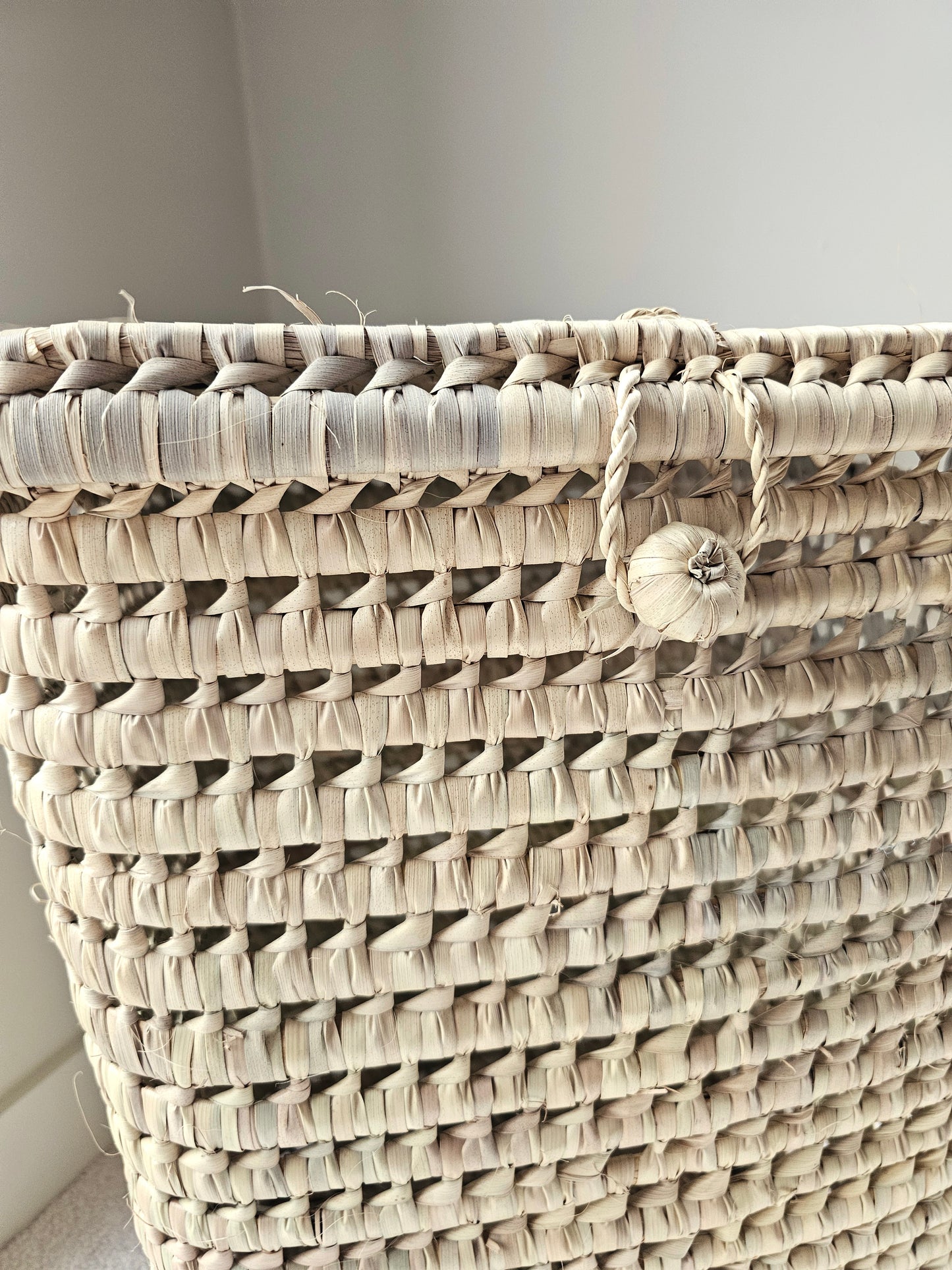 Wasmand recht groot