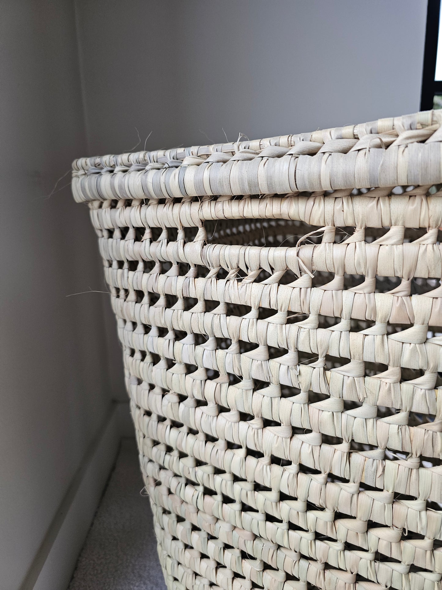 Wasmand recht groot