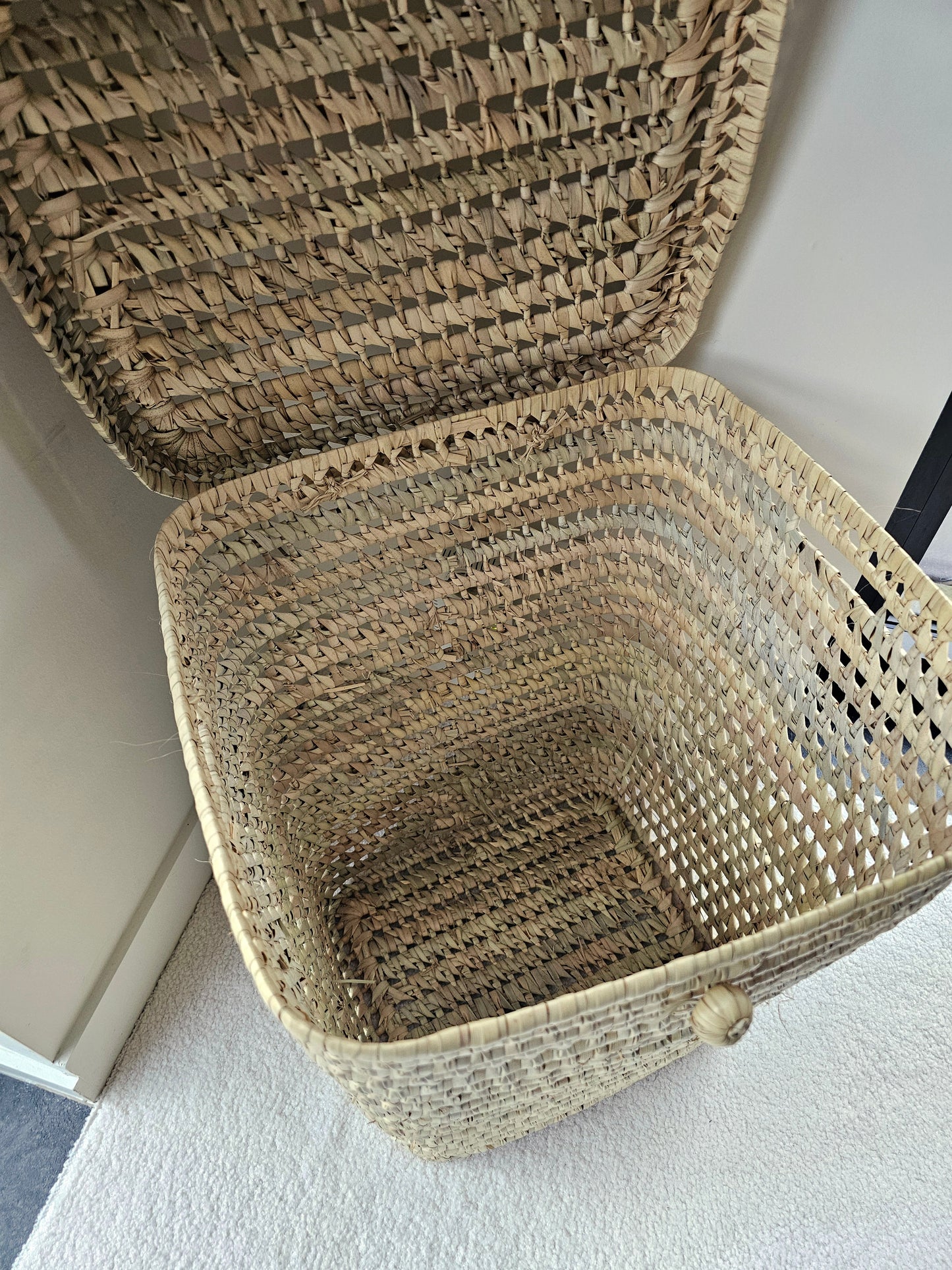 Wasmand recht groot